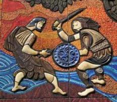 Cúchulainn and Ferdia's Single Combat